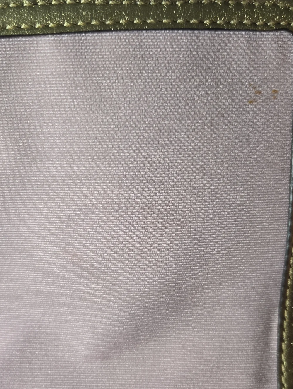 Coach Metallic Gold Signature Wristlet Clutch
